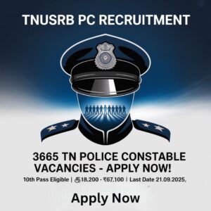 TNUSRB PC Recruitment 2025